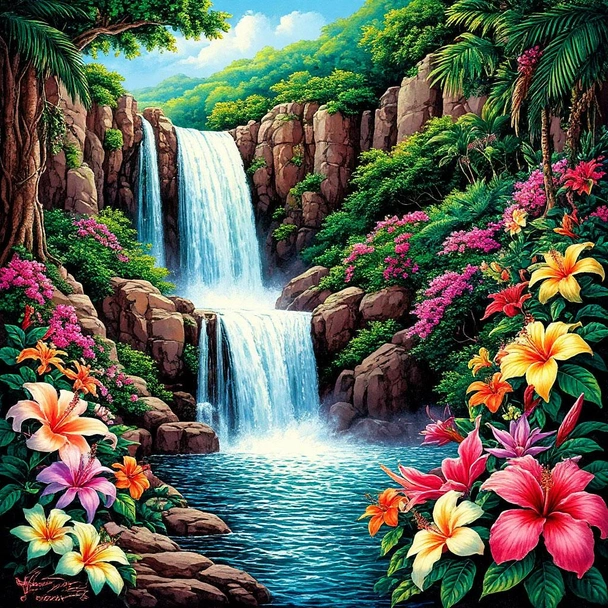 Водопад № 1