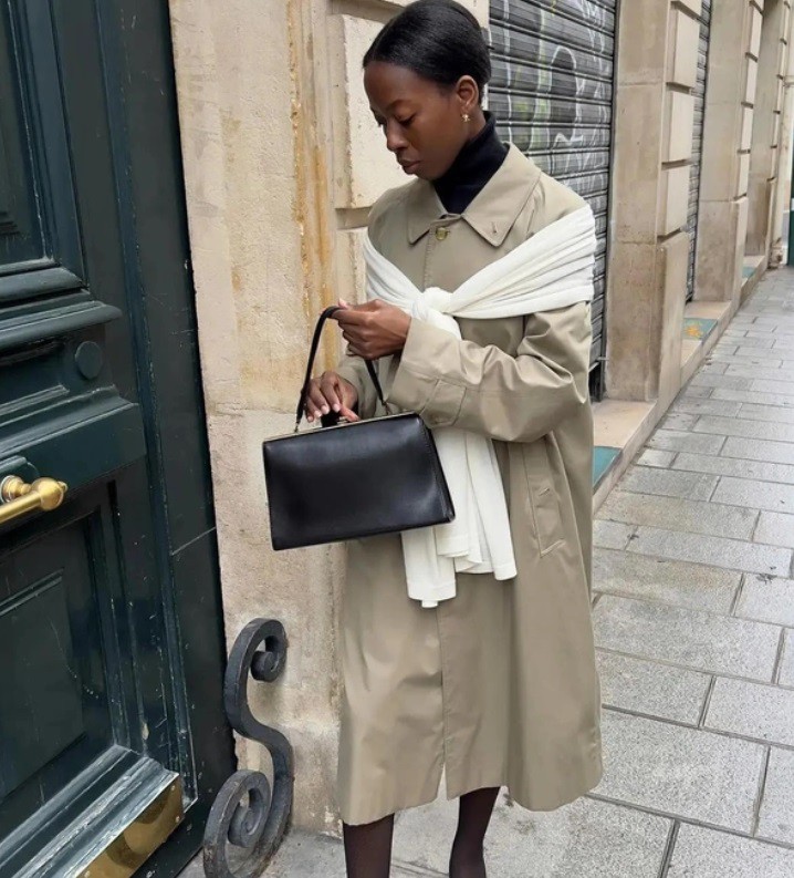 Тренчкот + шал