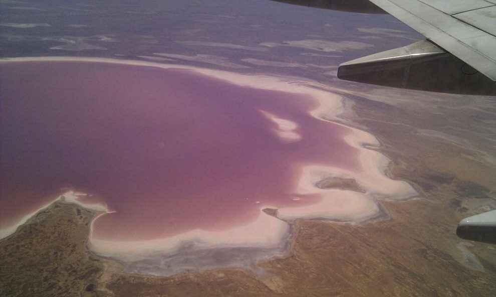 Розовото езеро Хилър, Австралия