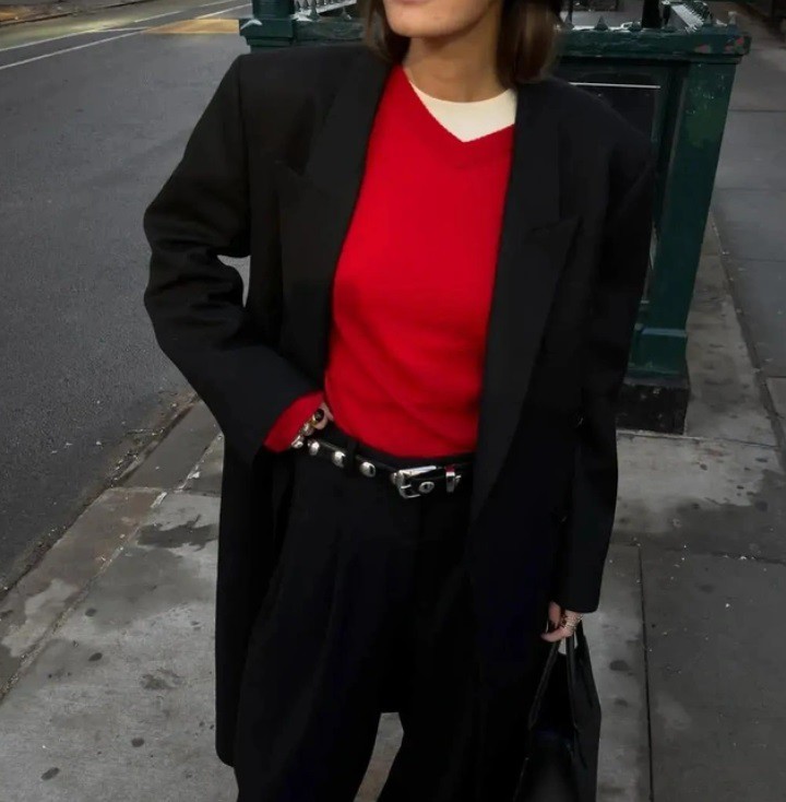 Пуловер + тениска