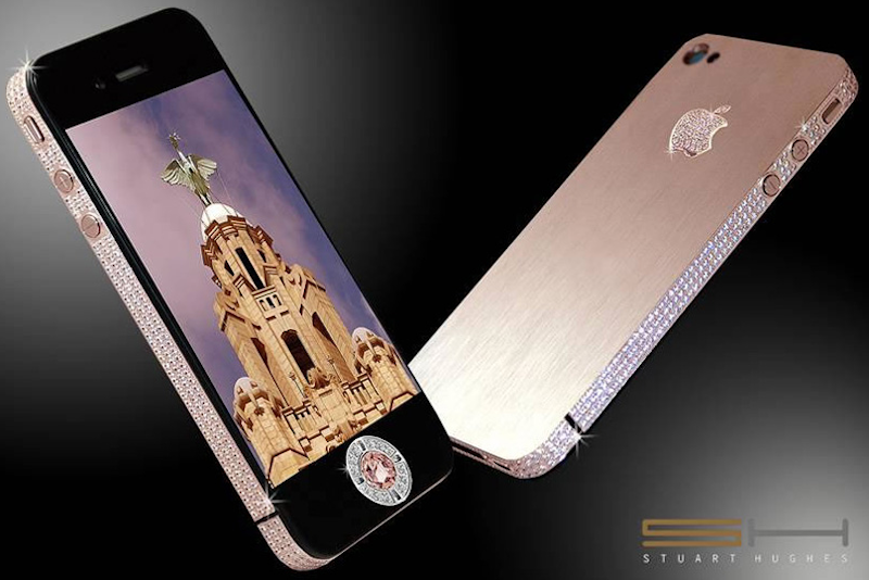 2. iPhone 4 with pure rose