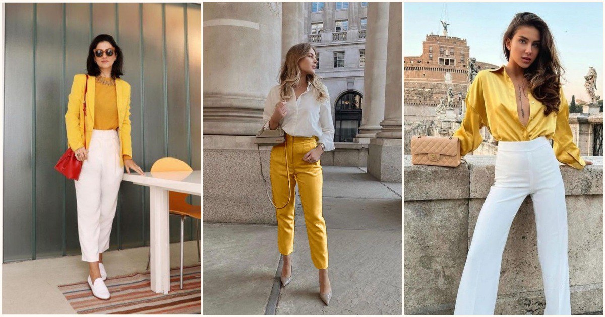 Жълто + Бяло