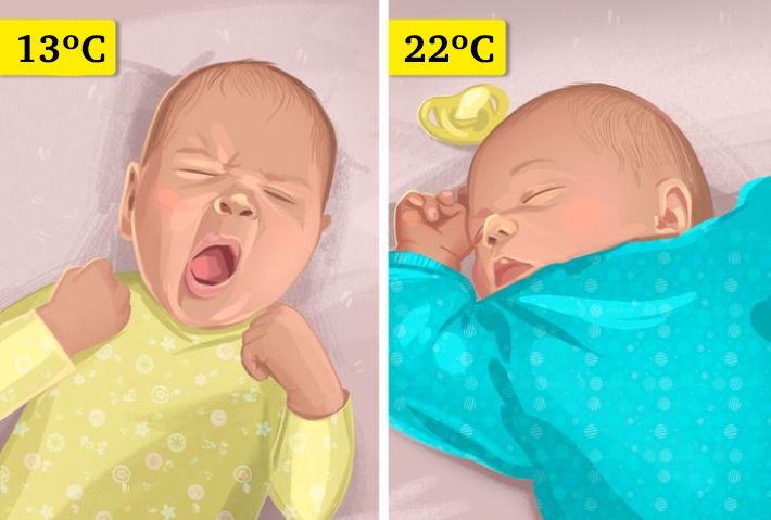 Идеалната температура за бебета