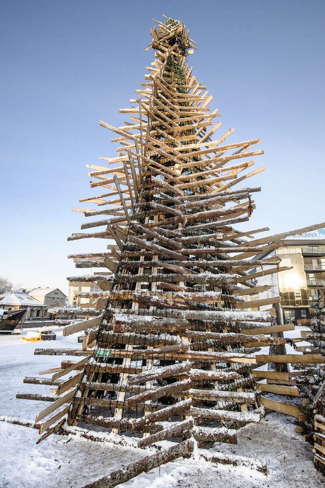 Рециклираната елха в Естония 