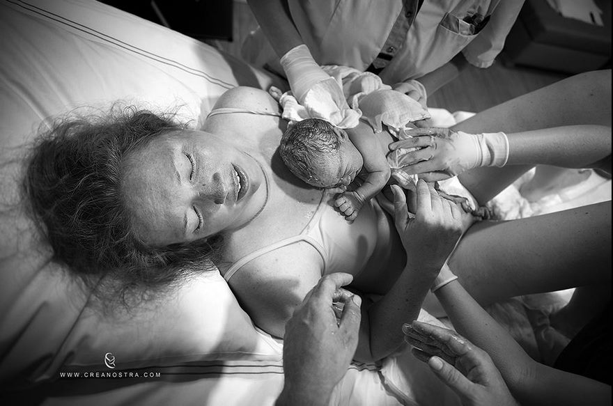 Впечатляващи снимки от раждания