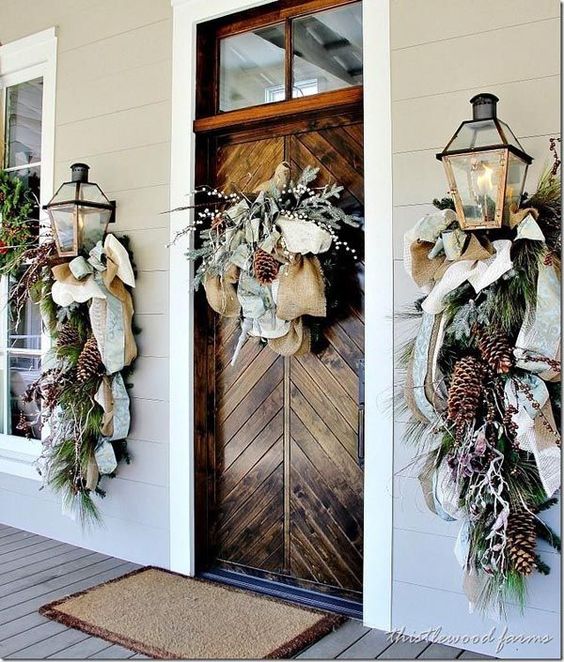 Идеи за украса на входната врата
