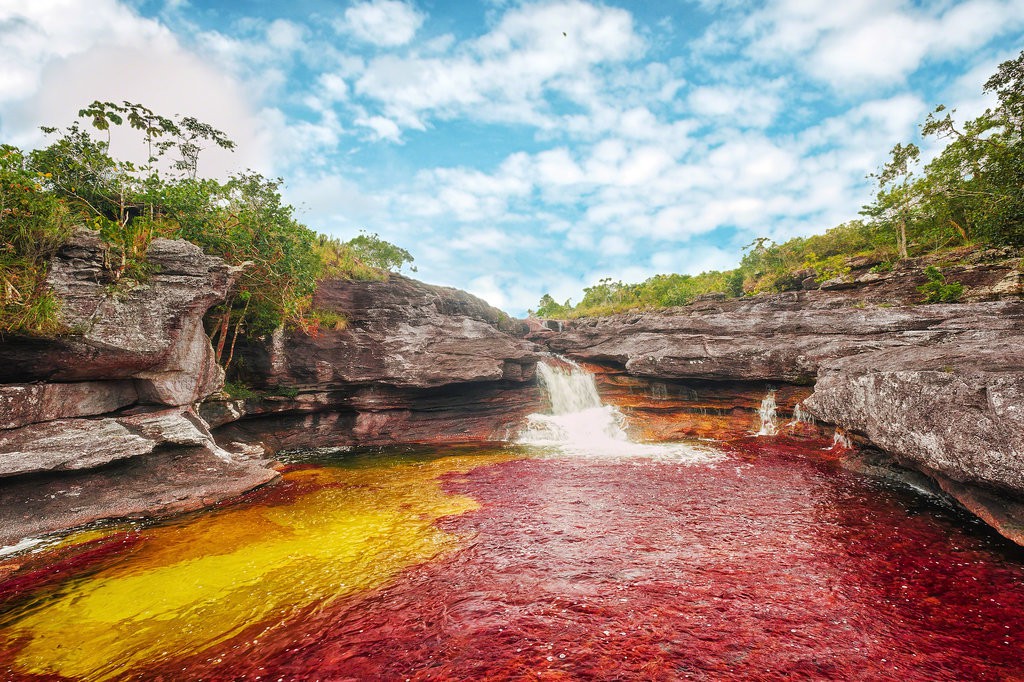 5-цветната река, Колумбия