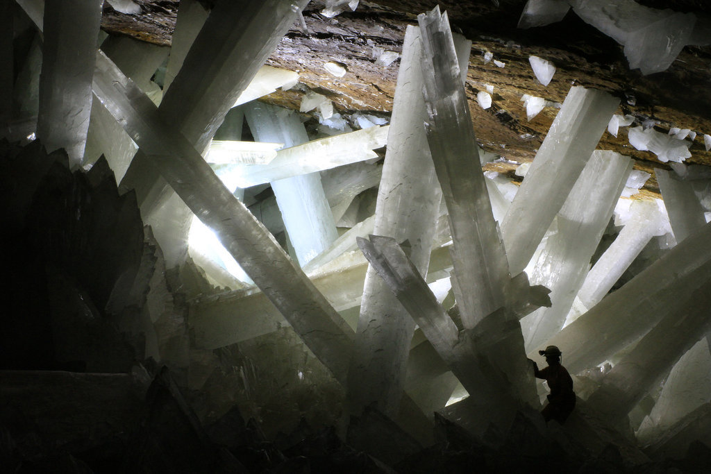Пещерата на големите кристали, Мексико