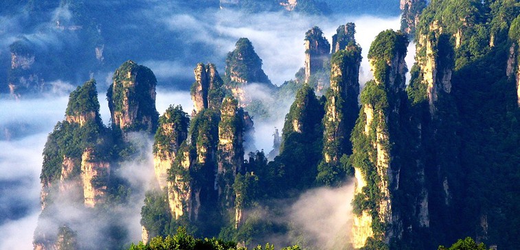 Национален горск парк Zhangjiajie, Китай