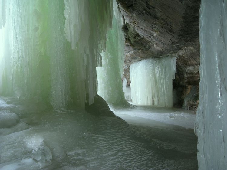 Ледените пещери Eben, САЩ