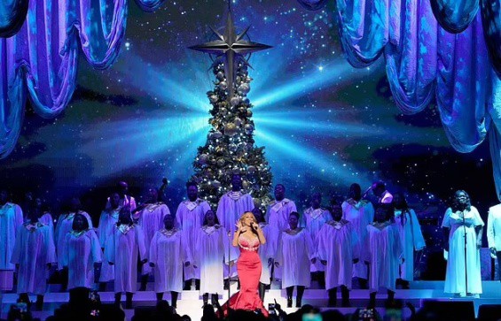 Коледният концерт на Марая Кери