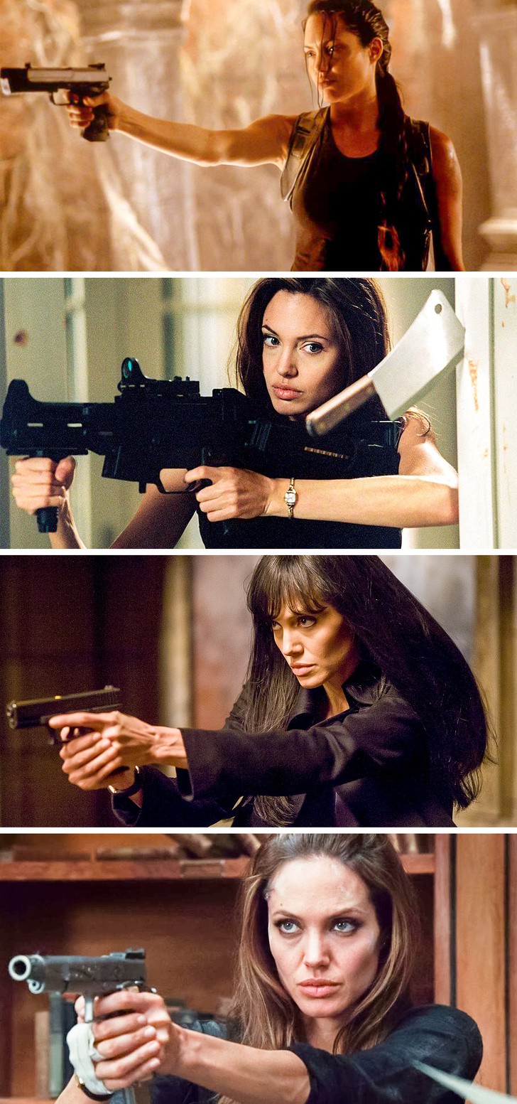 Анджелина Джоли и оръжията