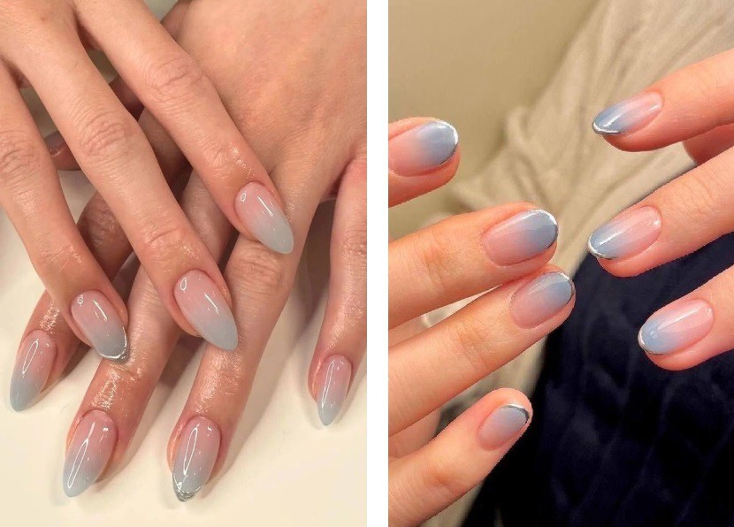 Маникюр „мразовита свежест“