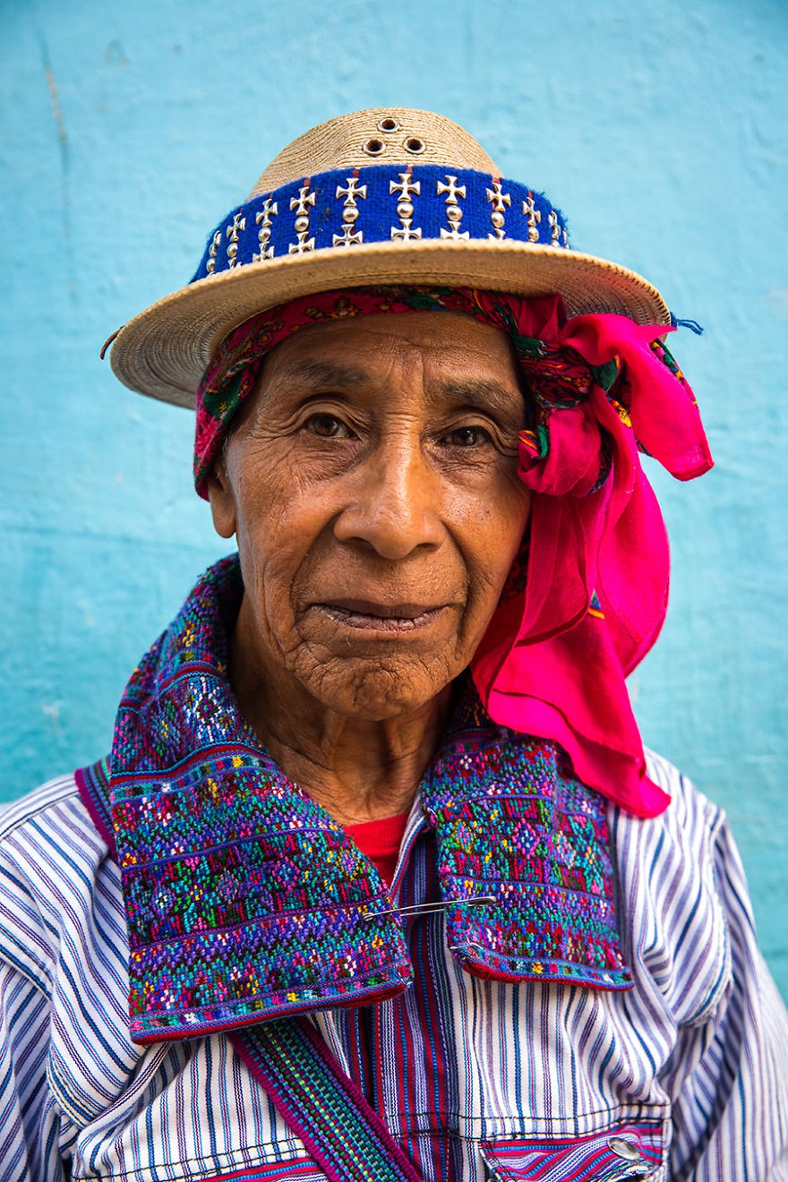 Мъж от групата Мам в Гватемала