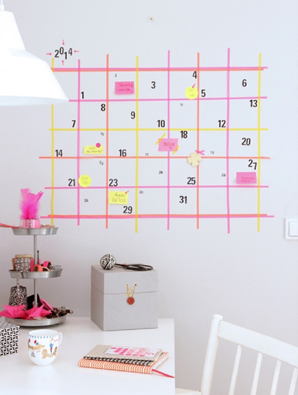 Календар на стената