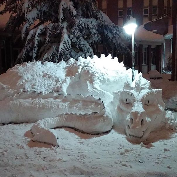 Снежен дракон