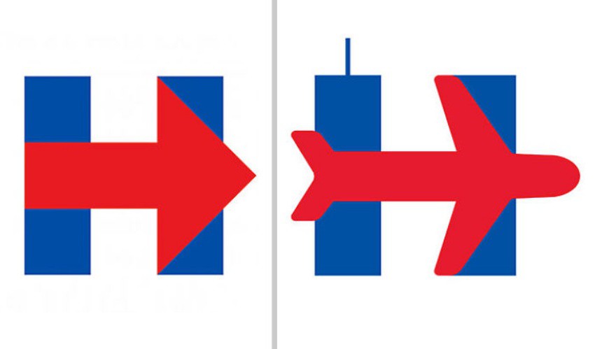 Логото за кампанията на Хилъри