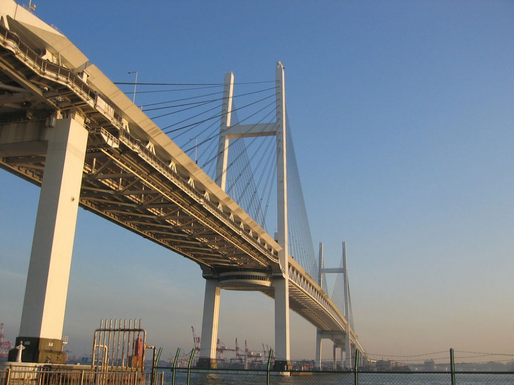Yokohama Bay Bridge, Япония