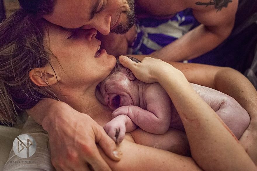 Впечатляващи снимки от раждания