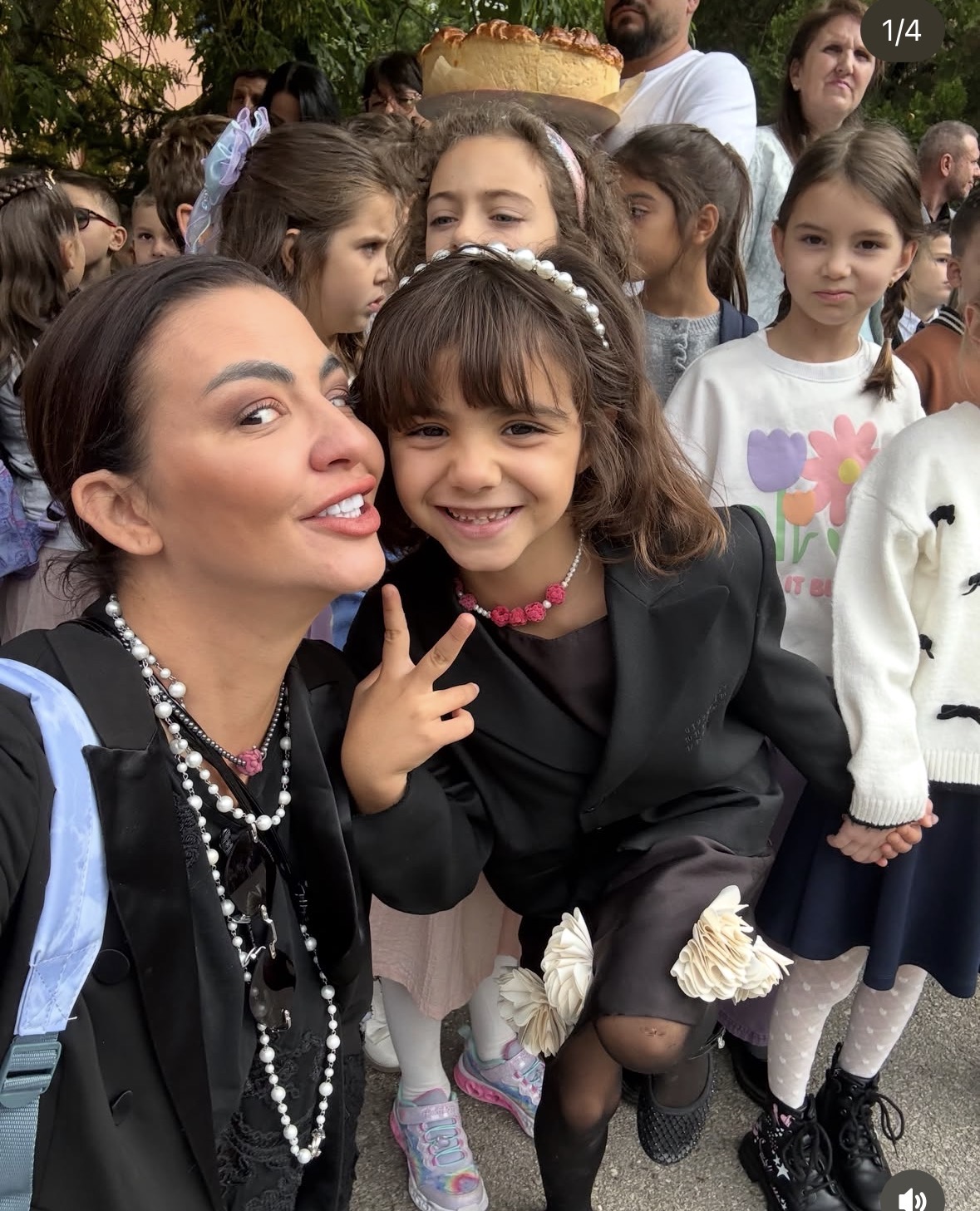 Деси Цонева с дъщеря си