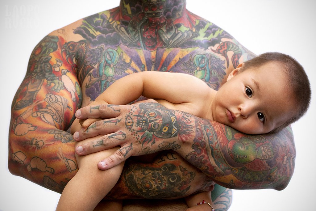 Бащи с татуировки