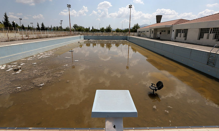 Плувният басейн за тренировки, Атина