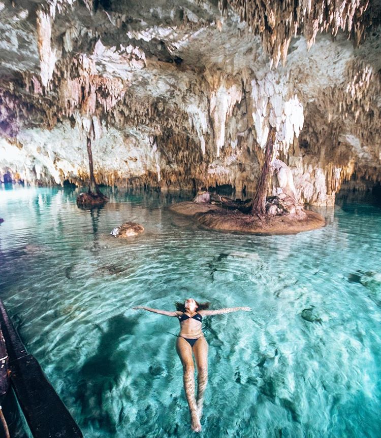 Подводните пещери Сак Актун, Мексико