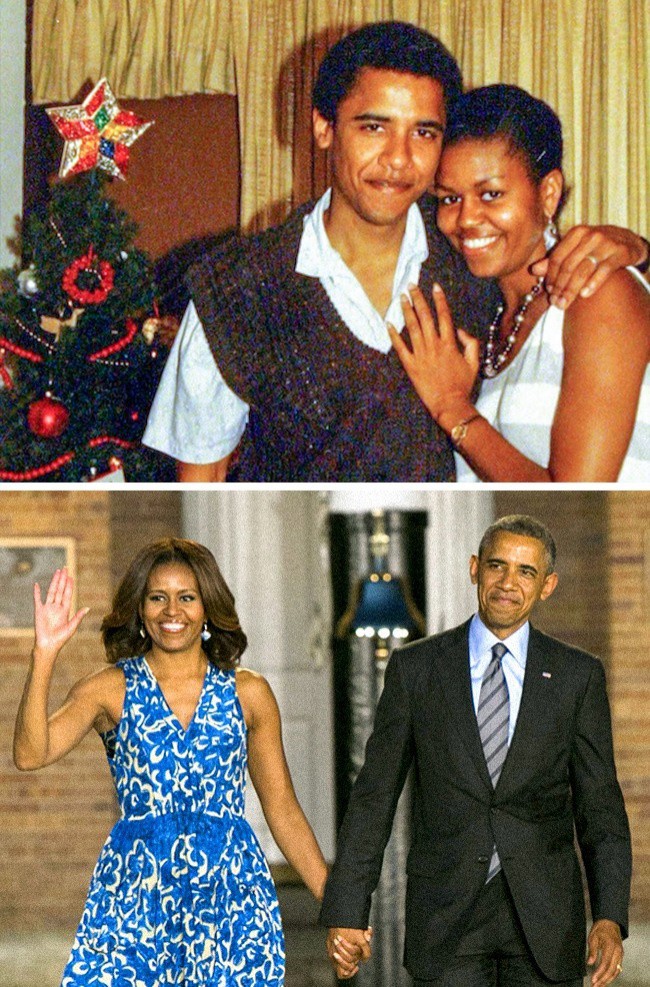Барак и Мишел Обама - 25 години