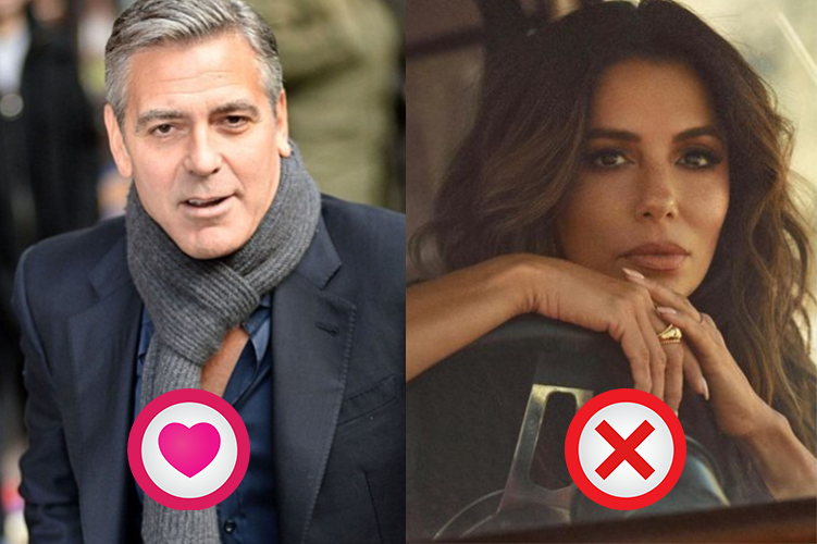 Ева Лонгория и Джордж Клуни