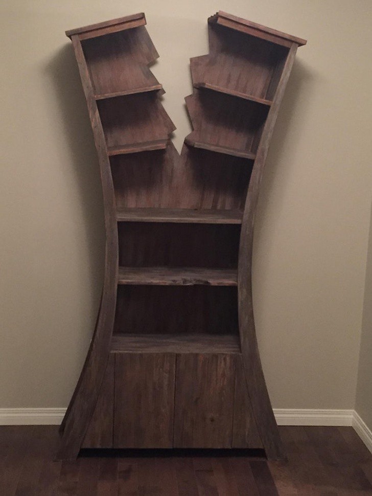 Креативен шкаф за книги