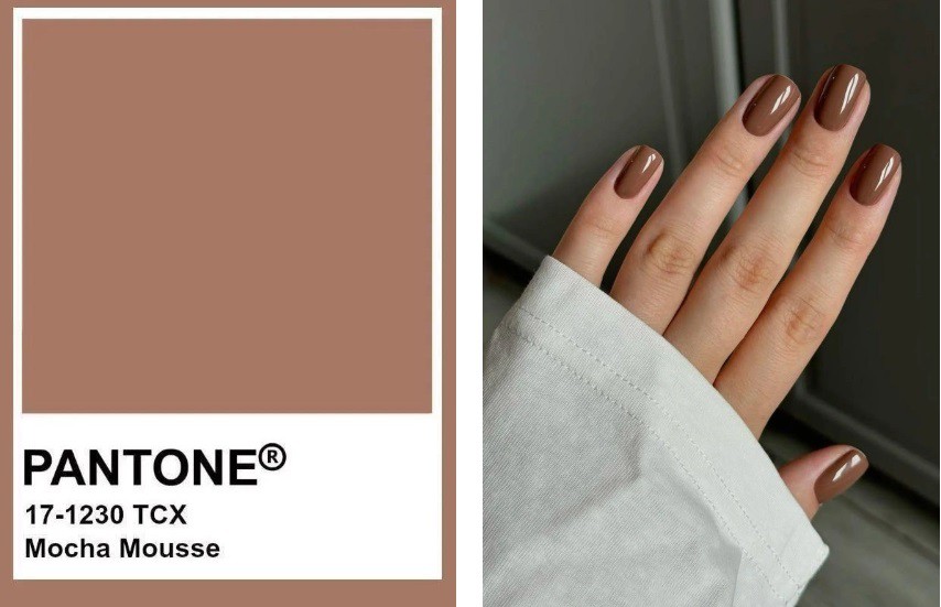 Шоколадово кафяво