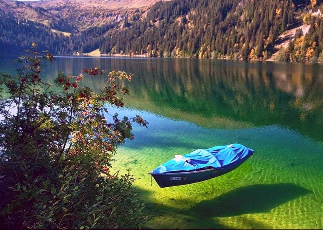Синьо езеро, Швейцария