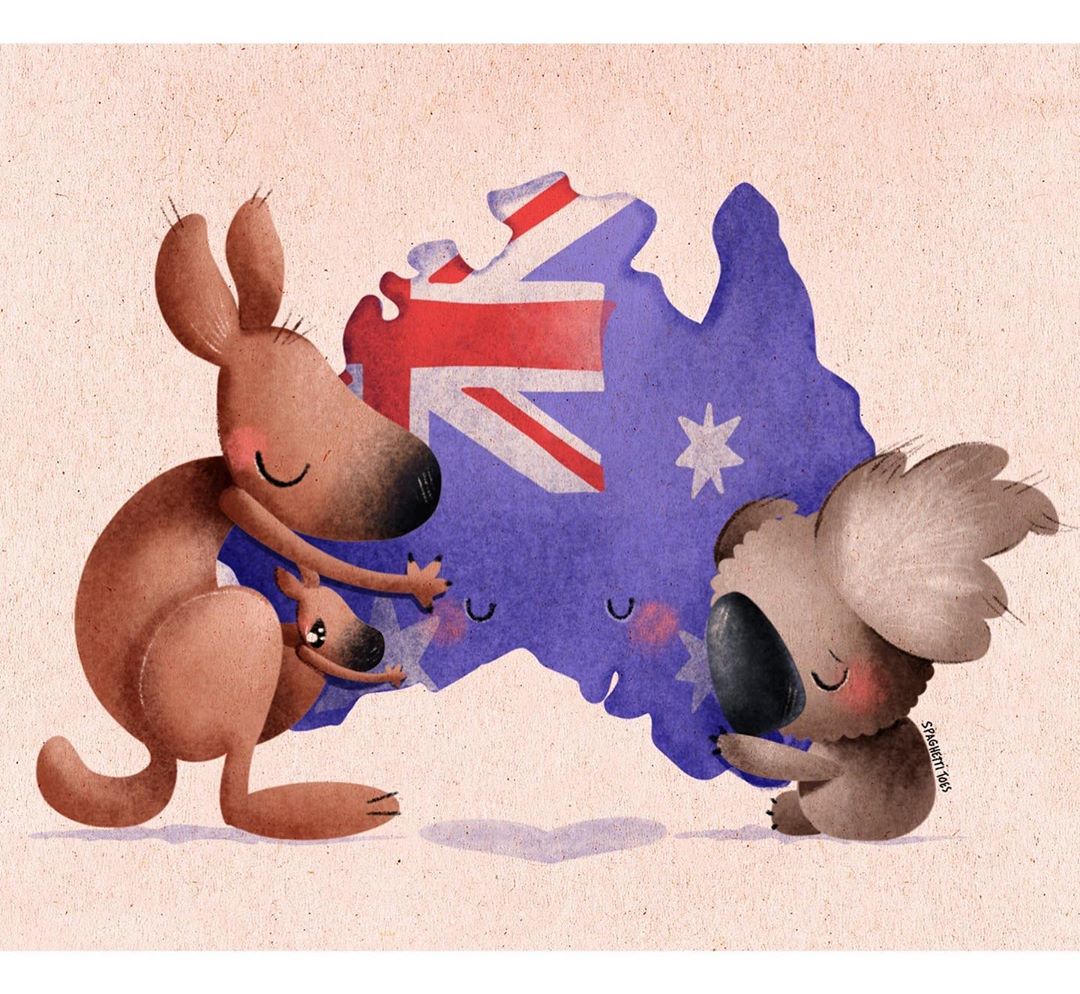 С любов за Австралия