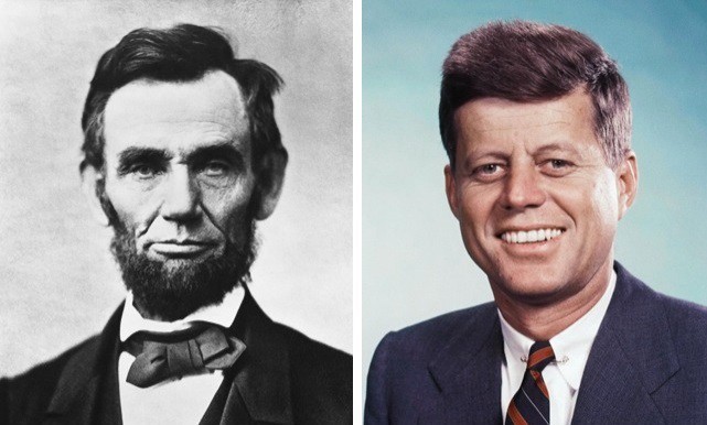 Биографиите на Линкълн и Кенеди