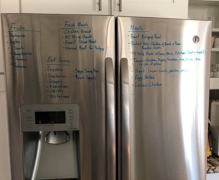 Списък на хладилника