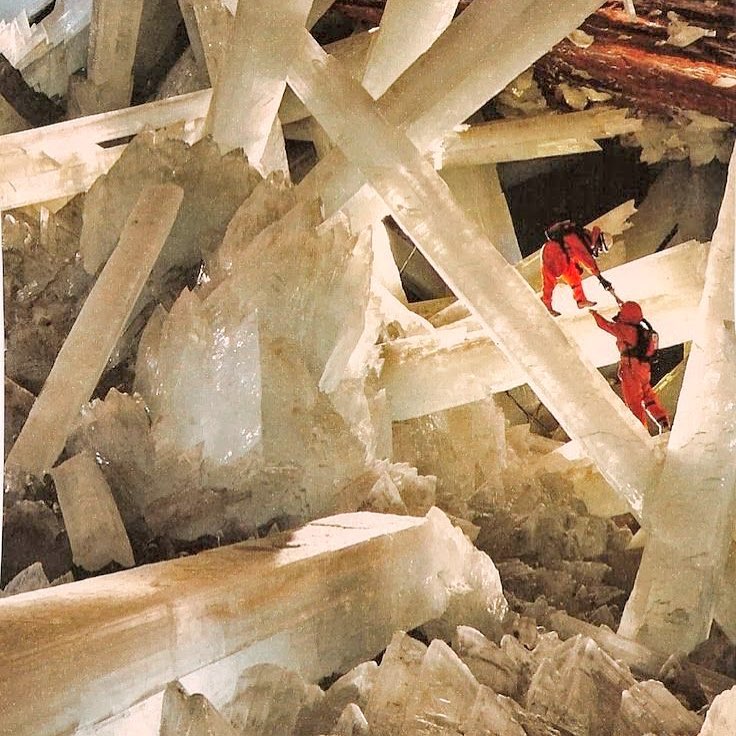 Пещера с огромни кристали, Мексико