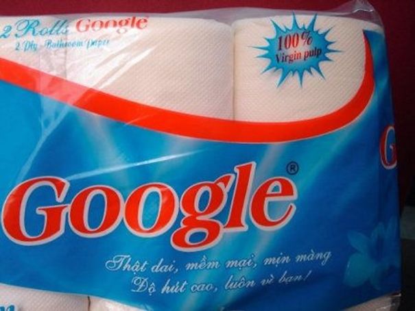 Google тоалетна хартия