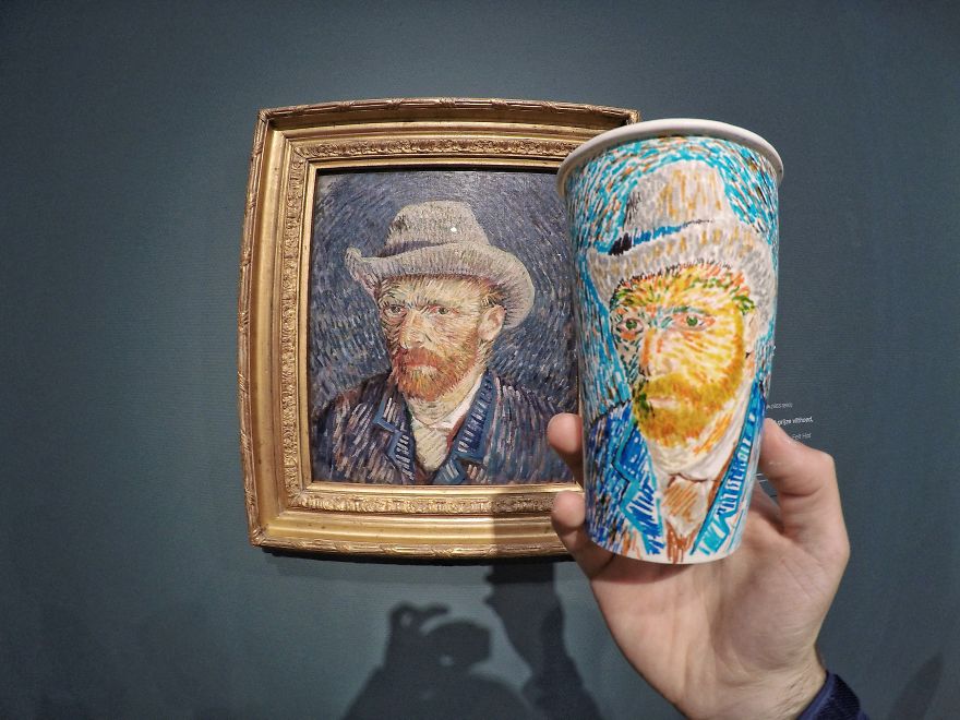 Портретът на Ван Гог в Амстердам