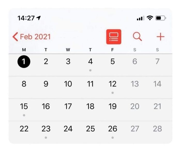 Календар – перфекционист
