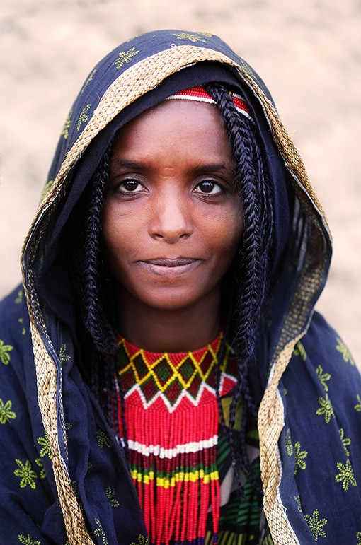 Жена от областта Афар, Етиопия