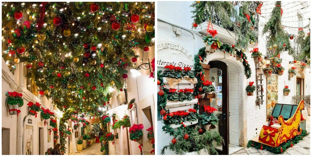 Празнична магия: Коледа дойде в малкото италианско градче Локоротондо