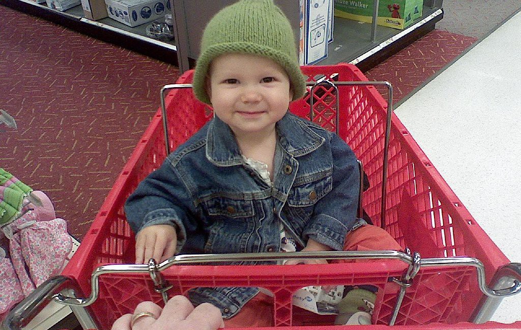 Защо държах детето си с главата надолу насред супермаркета