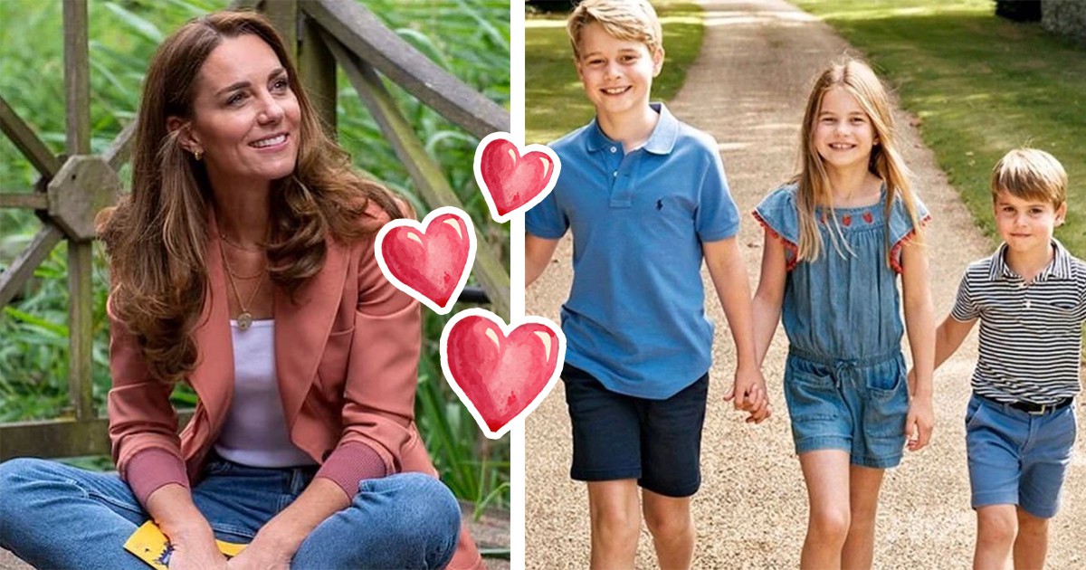 Принцеса Кейт позира с трите си деца в сладка фотосесия за Деня на майката width=
