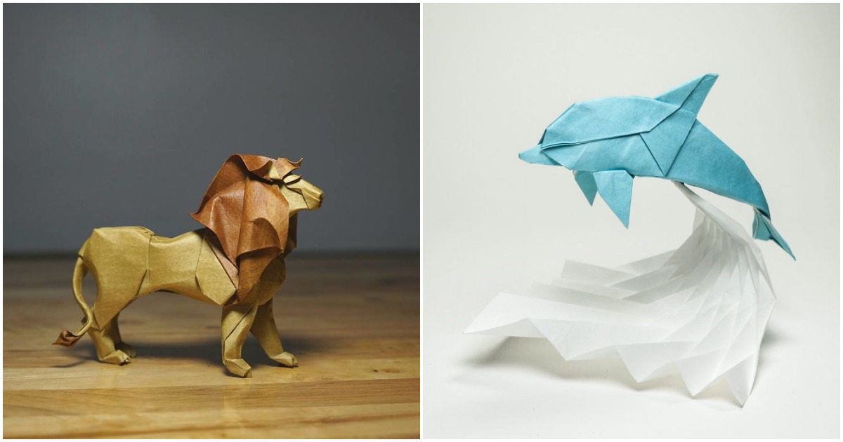 Изкуство от хартия: 15 оригами, които ще ви оставят без думи