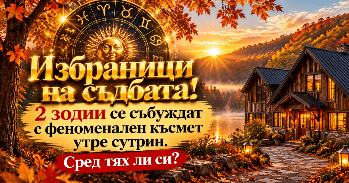 Избраници на съдбата! 2 зодии се събуждат с феноменален късмет утре сутрин. Сред тях ли си?