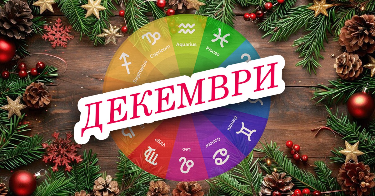 Месечен хороскоп за декември