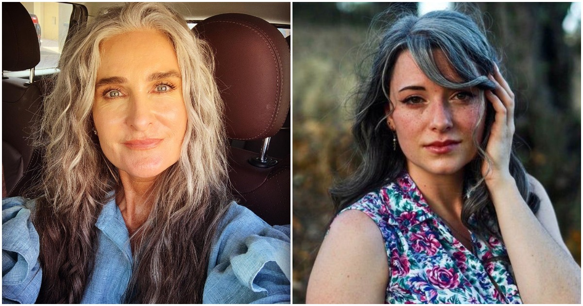 Естествена красота: 19 дами, които се гордеят със сивата си коса