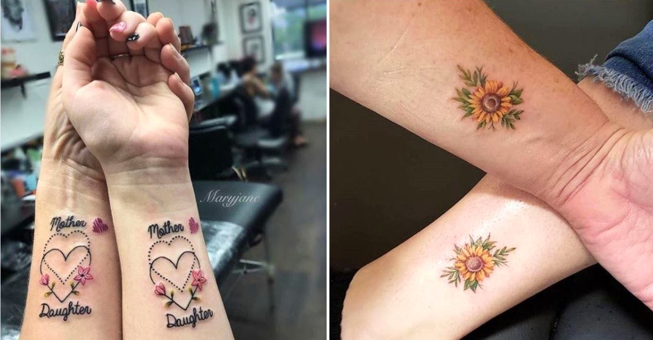 12 страхотни татуировки за майки и дъщери, които показват специалната връзка между тях