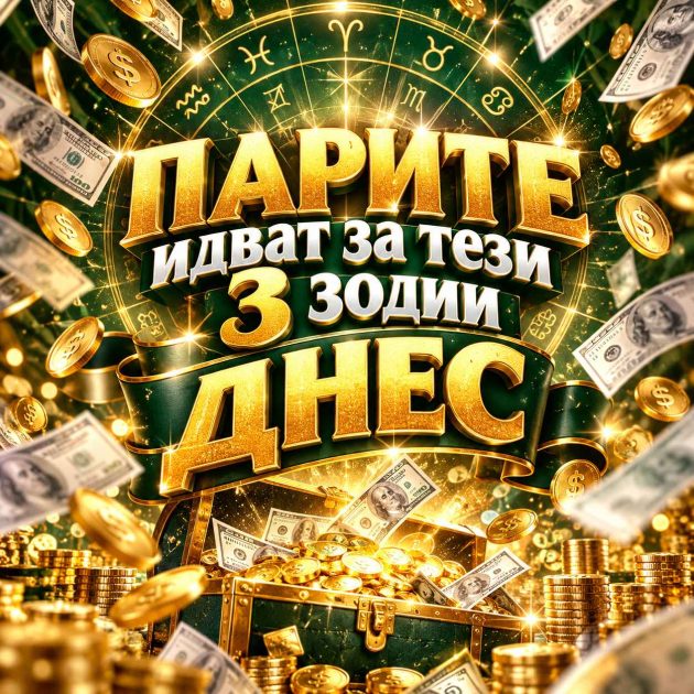 ПАРИТЕ идват за тези 3 зодии ДНЕС