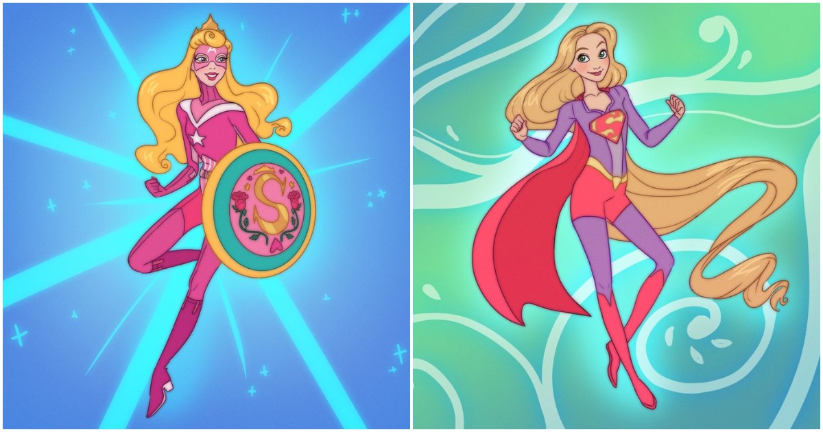 Как биха изглеждали принцесите на Дисни, ако бяха супергерои